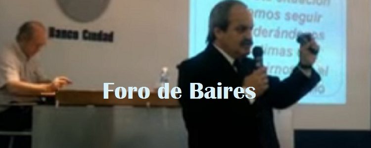 Juan Carlos Valda en el Banco Ciudad