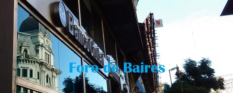 Fraga y Laspina en Bco. Ciudad