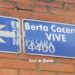 Calle Honduras o «Berta Cáceres Vive»