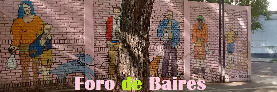 El Mural llamado «Llevate tu Suerte»que se plasma en el Parque Las Heras