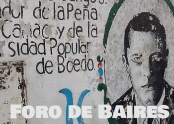 Una vieja pared, en Sánchez de Loria 946, recuerda a Cátulo Castillo