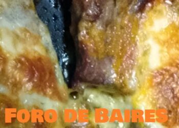 Churrasco con queso gratinado