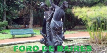 «Fuente decorativa», la obra icónica emplazada en el Jardín Botánico