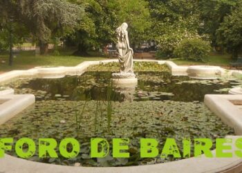 «La Ondina del Plata», la bella escultura que seduce en la fuente del Botánico
