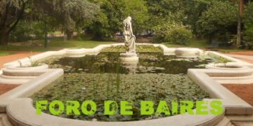 «La Ondina del Plata», la bella escultura que seduce en la fuente del Botánico