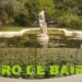 «La Ondina del Plata», la bella escultura que seduce en la fuente del Botánico