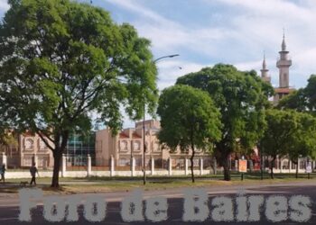 La mezquita de Palermo se alza majestuosa sobre la Avenida Bullrich