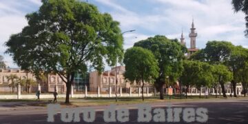 La mezquita de Palermo se alza majestuosa sobre la Avenida Bullrich