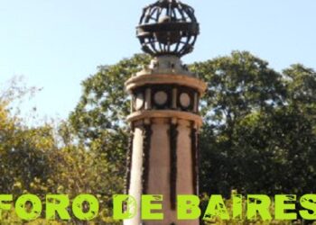 El monumento a «La columna meteorológica» que sufrió innumerables cambios