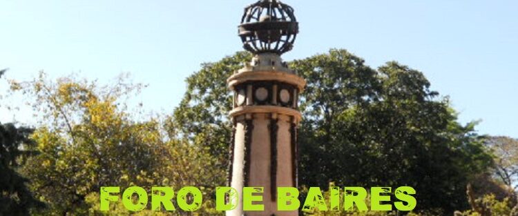El monumento a «La columna meteorológica» que sufrió innumerables cambios