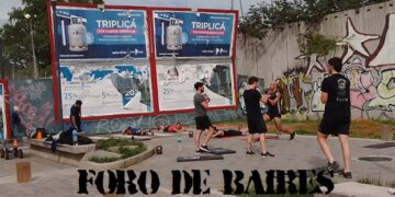 Hoy se realizan actividades físicas particulares en los parques y plazas