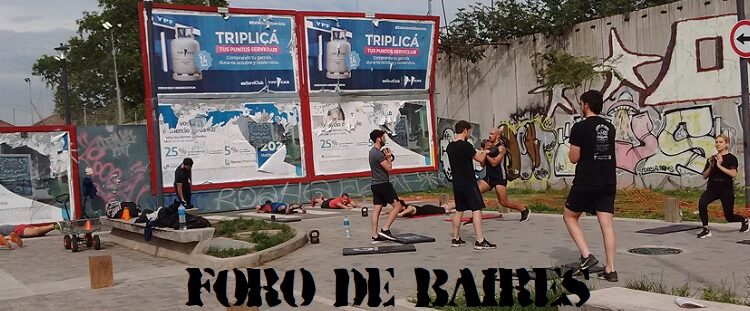 Hoy se realizan actividades físicas particulares en los parques y plazas