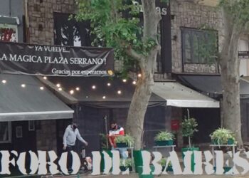 Ya volvió la mágica Plaza Serrano