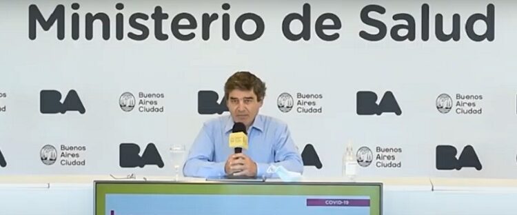 El Ministerio de Salud porteño brindó detalles sobre la situación sanitaria