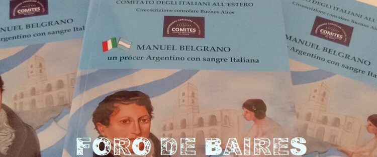 Se editó el libro «Manuel Belgrano, un prócer argentino con sangre italiana»