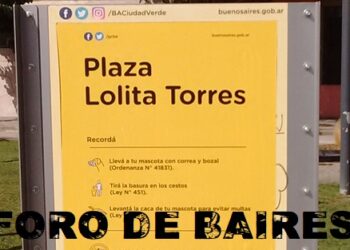 La Plazoleta Lolita Torres, un pequeño predio sobre el barrio de Villa Crespo frente a Palermo