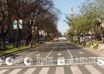 La Avenida Paseo Colón se originó en 1860