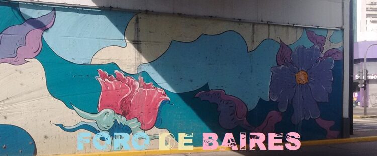 Un mural enriquece el viejo Puente Pacífico