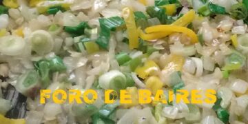Las verduras salteadas o salteado de verduras, a gusto y piacere en este verano