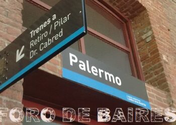 Servicio trenes desde Palermo hacia diferentes destinos