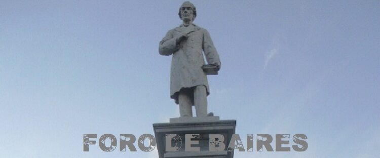 El Monumento a Juan Bautista Alberdi que fue repatriado desde Francia