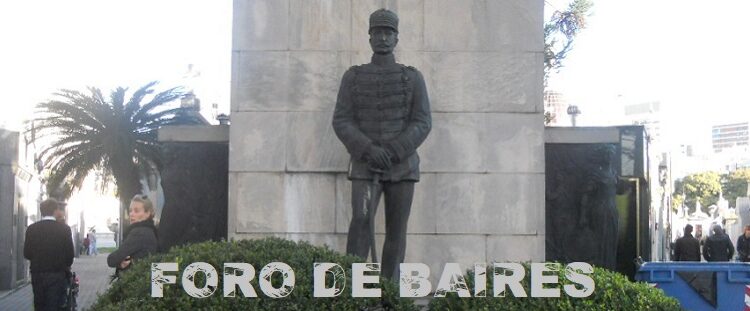 La impecable escultura al Teniente General Pablo Riccheri