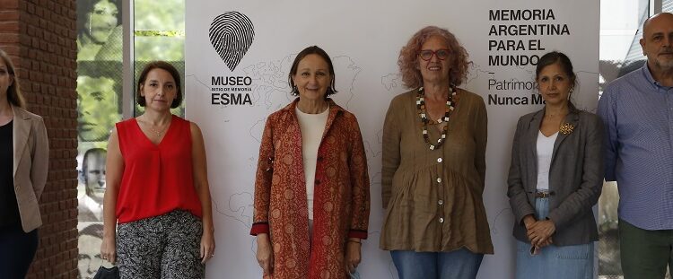 Autoridades de la Comisión Nacional de Monumentos visitaron el Museo Sitio de Memoria ESMA