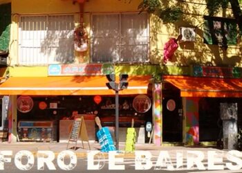 «Arkyn Helados», la esquina multicolor de Jorge Luis Borges 1997