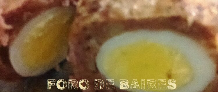Los huevos a la escocesa «Scotch Eggs» o huevos escoceses, esa exquisitez de origen inglés, no escocés