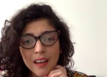 Mercedes Halfon dictó en el CCK el taller virtual  sobre la aproximación a la obra de Juana Bignozzi