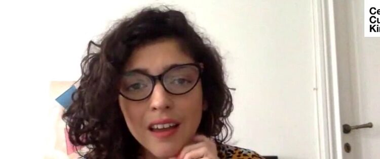 Mercedes Halfon dictó en el CCK el taller virtual  sobre la aproximación a la obra de Juana Bignozzi