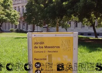 La Plaza «El Jardín de los Maestros», ese predio adjunto a varios espacios verdes