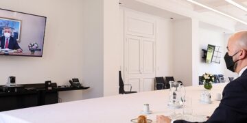 El presidente recibió al director para el Hemisferio Occidental del Consejo de Seguridad Nacional de los Estados Unidos