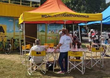 Con un protocolo especial y al aire libre reabrieron las Estaciones Saludables