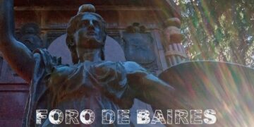 El monumento a Bernardo O’Higgins ubicado en Plaza Chile