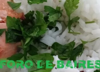 Pollo con arroz, limón y perejil, una saludable propuesta para comenzar la semana livianamente