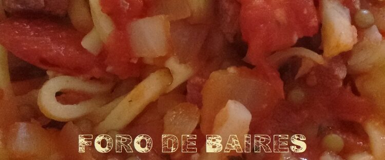 Tallarines con salsa de tomate, un plato bien liviano y sano