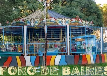 Las calesitas del barrio también tienen su protocolo oficial