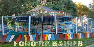 Las calesitas del barrio también tienen su protocolo oficial