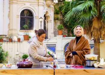 Apertura del ciclo de cocina itinerante con Juliana López May