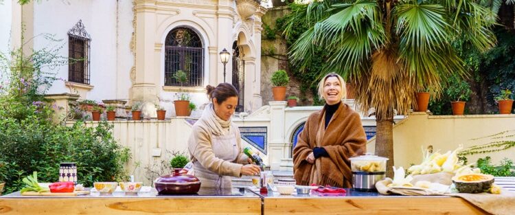 Apertura del ciclo de cocina itinerante con Juliana López May