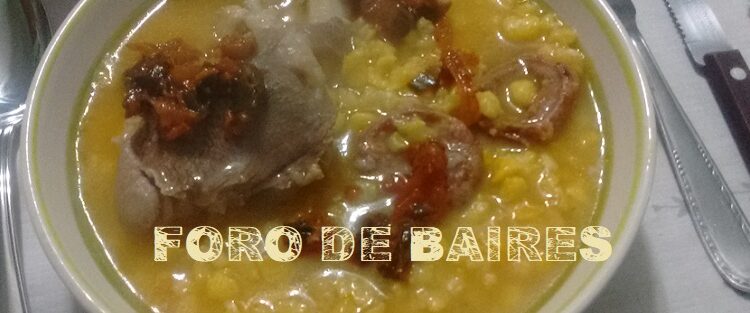 Hoy comemos locro, una comida prototipo para un día patrio como el 25 de Mayo