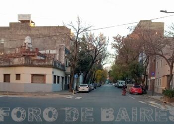 Así amaneció hoy Palermo con su calles solitarias