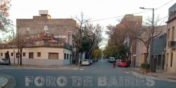 Así amaneció hoy Palermo con su calles solitarias