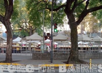 Plaza Julio Cortázar: «Crónica de una feria precoz para el barrio»