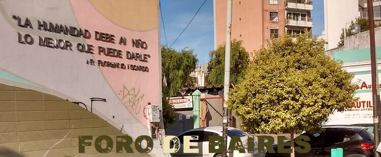 La Plazoleta Florencia Escardó, hoy una esquina de cemento, antes un predio arbolado