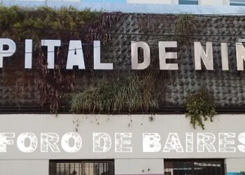 El Hospital de Niños Ricardo Gutiérrez o «El Guti» para los vecinos del barrio