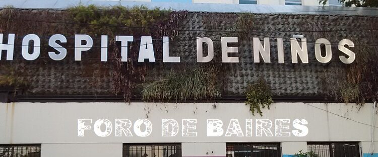 El Hospital de Niños Ricardo Gutiérrez o «El Guti» para los vecinos del barrio