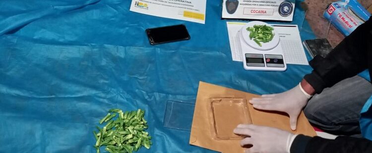 Cayó infraganti un dealer en Palermo con casi 200 dosis de cocaína
