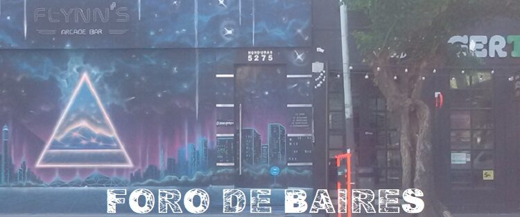 Un importante Graffiti ornamenta el Bar Flynn’s Arcade Bar